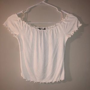 Forever 21 white off the shoulder top